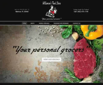 Williamsonsfoodstore.com(Williamson's Food Store) Screenshot