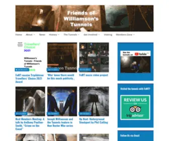 Williamsontunnels.com(Est) Screenshot