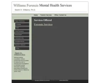 Williamspsychologicalservices.com(Williams Psychological Services) Screenshot