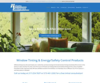 Williamstinting.com(Williams Tinting) Screenshot