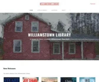 Williamstownlibrary.org(Williamstown Library) Screenshot