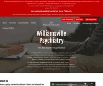 Williamsvillepsych.com(Williamsville Psychiatry) Screenshot