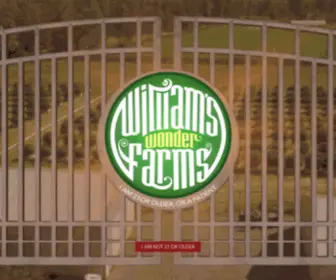 Williamswonderfarms.com(Oregon's Premier Cannabis Farm) Screenshot