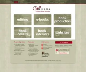 Williamswriting.com(Williams Writing) Screenshot