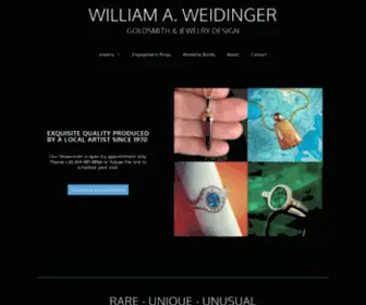 Williamweidinger.com(Columbus Ohio's Custom Goldsmith & Jewelry Designer) Screenshot