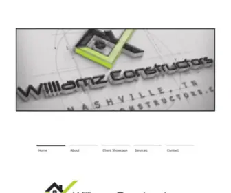 WilliamZconstructors.com(Williamz Constructors LLC) Screenshot