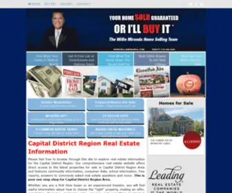 Williemiranda.com(Capital District Region Real Estate Information) Screenshot