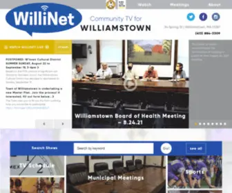 Willinet.org(Willinet Community Television) Screenshot