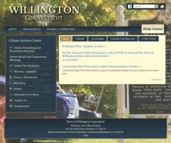 Willingtonct.org(Willington CT) Screenshot