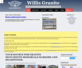 Willisgranite.com(Willis Granite) Screenshot