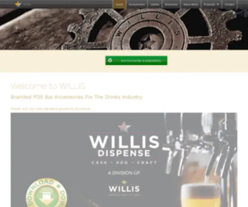 Willispublicity.co.uk(Branded Products for the Drinks Industry) Screenshot