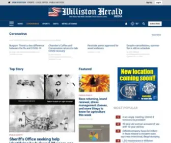 Willistonherald.com(Local Journalism) Screenshot