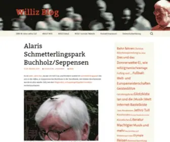 Willizblog.de(Williz Wildes Wuseln) Screenshot