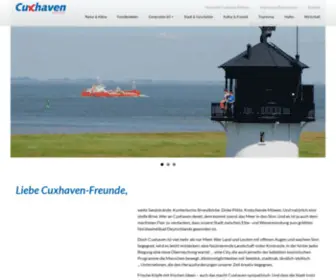 Willkommen-Cuxhaven.de(Startseite) Screenshot