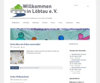 Willkommen-IN-Loebtau.de(Willkommen in Löbtau e.V) Screenshot