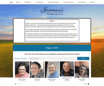 Willmorchapel.com(Jamieson’s Funeral Service) Screenshot