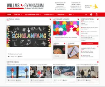 Willms-GYmnasium.de(Willms GYmnasium) Screenshot