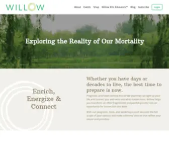 Willoweol.com(The reality of your mortality) Screenshot