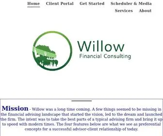 Willowficon.com(Willow Financial Consulting) Screenshot