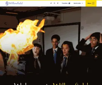 Willowfield-School.co.uk(Willowfield School) Screenshot