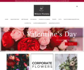 Willowflorists.ca(  North Vancouver Florist) Screenshot