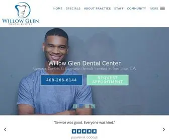 Willowglendentalcenter.com(Willow Glen Dental Center) Screenshot