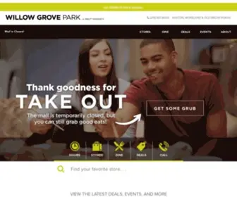 Willowgroveparkmall.com(Willow Grove Park) Screenshot