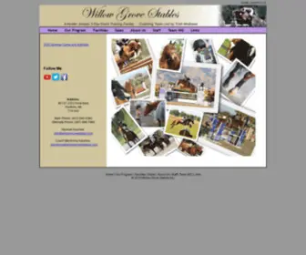 Willowgrovestables.com(Willow Grove Stables) Screenshot