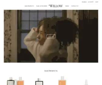 Willowhaircare.com(Willow Haircare) Screenshot