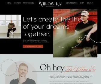 Willowkaii.com(Willow Kaii) Screenshot