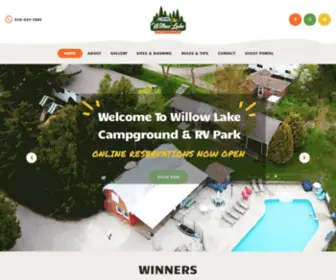 Willowlakecampground.ca(Campground & RV Park) Screenshot