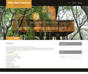 Willownesttreehouse.co.za(Willow Nest Treehouse) Screenshot