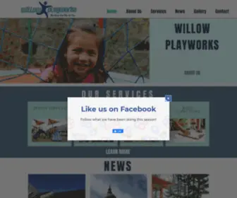 Willowplayworks.com(Playground Installation Safety Kids) Screenshot