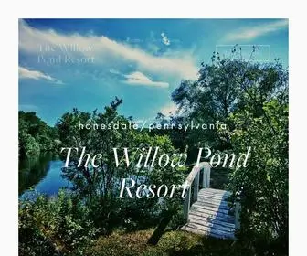 Willowpondresort.com(The Willow Pond Resort) Screenshot