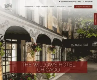 Willowshotelchicago.com(The best possible rate) Screenshot