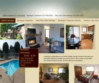 Willowspringsurbana.com(Willow Springs Condos) Screenshot