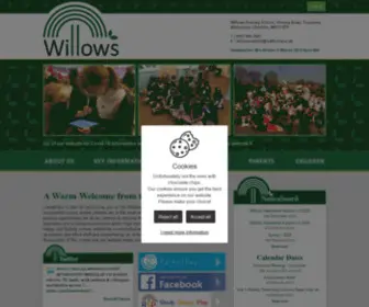 Willowstimperley.co.uk(Willows Primary School) Screenshot