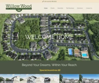 Willowwoodcondos.com(Willow Wood at Overton Preserve) Screenshot