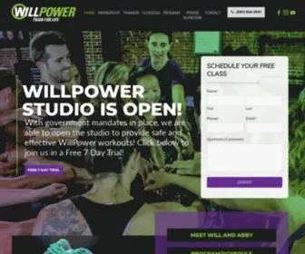 Willpowerlive.com(willpowerlive) Screenshot