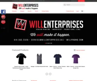 Willpromo.com(Will Enterprises) Screenshot