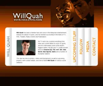 Willquah.com(Will Quah dot com) Screenshot