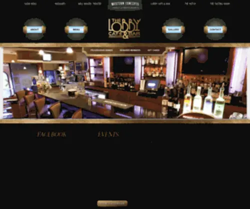 Willrogerslobbybar.com(The lobby bar) Screenshot