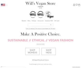 Wills-Vegan-Shoes.com(Will’s Vegan Store) Screenshot