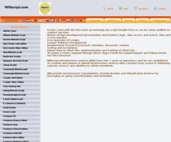 Willscript.com(Price comparison script) Screenshot