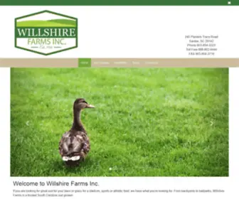 Willshirefarmsinc.com(Willshire Farms Inc) Screenshot