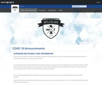 Willslax.com(WillsLax) Screenshot