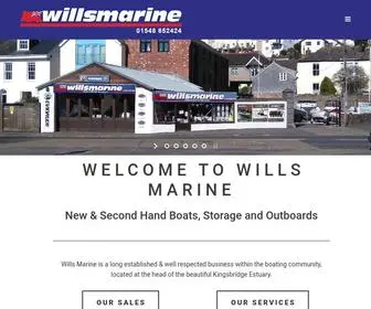 Willsmarine.co.uk(Wills Marine Ltd) Screenshot