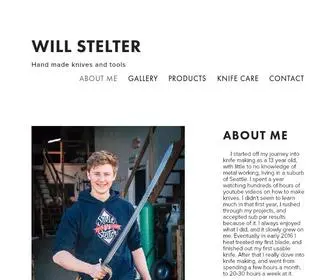 Willstelterbladesmith.com(Will Stelter) Screenshot