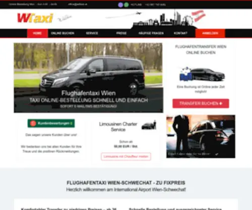 Willtaxi.at(Flughafentaxi Wien) Screenshot