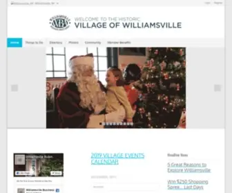 Willvill.com(Williamsville Business Association) Screenshot